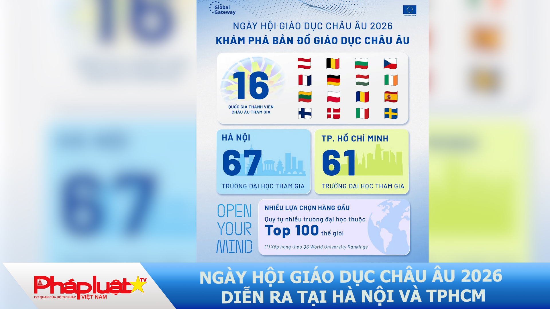 Ngày hội Giáo dục châu Âu 2026 diễn ra tại Hà Nội và TPHCM