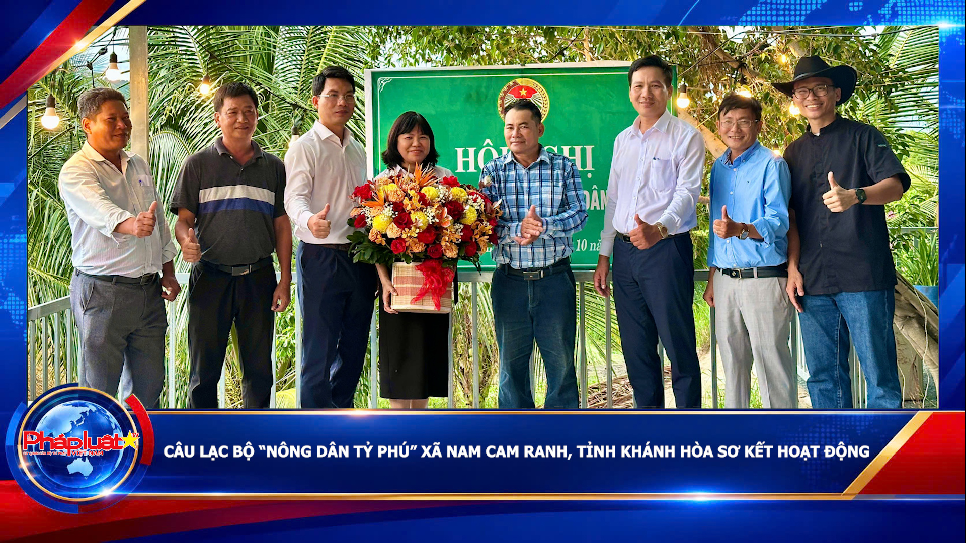 Câu lạc bộ “Nông dân tỷ phú” xã Nam Cam Ranh, tỉnh Khánh Hòa sơ kết hoạt động
