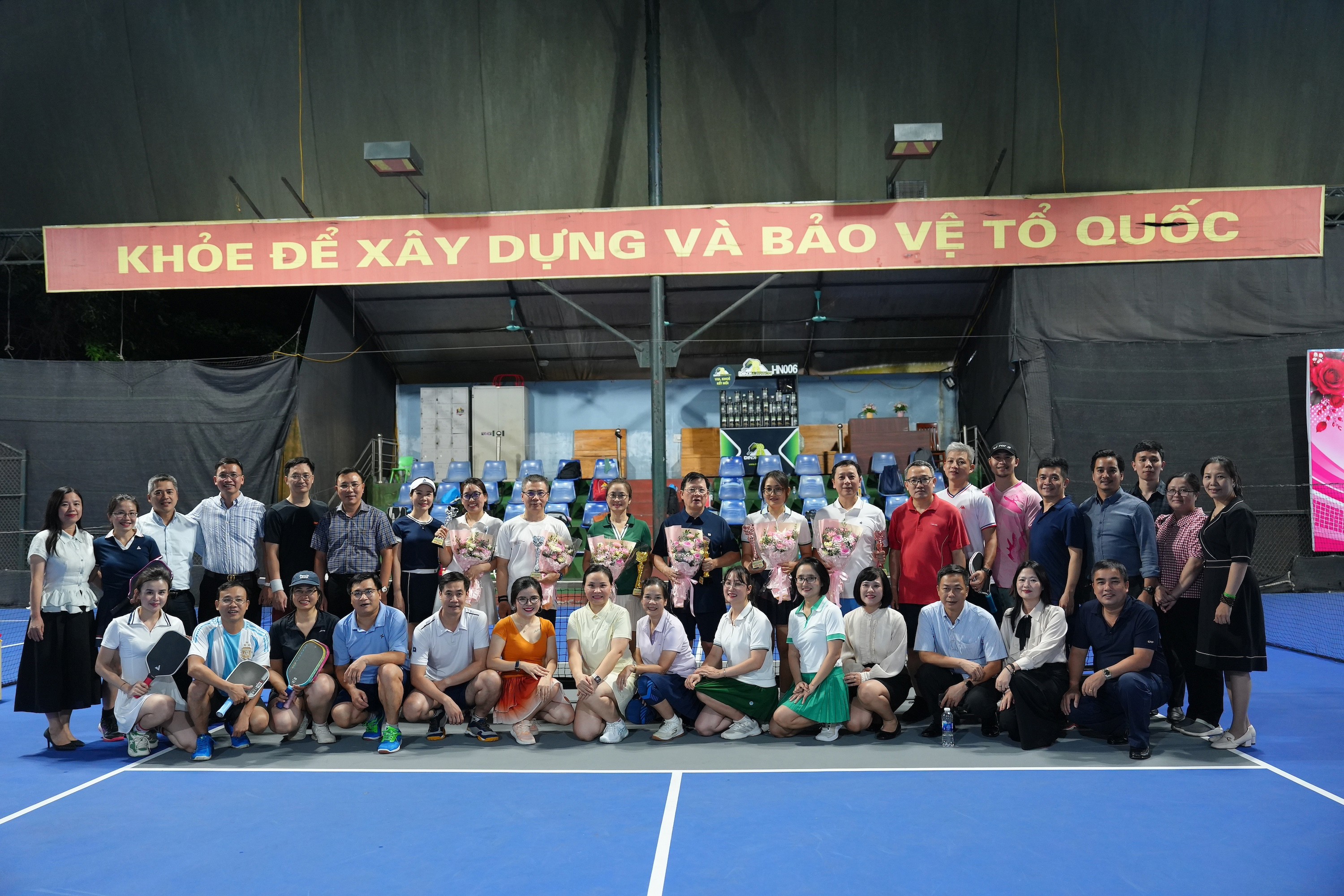 Sôi nổi chương trình giao lưu thể thao Pickleball chào mừng Ngày Phụ nữ Việt Nam 