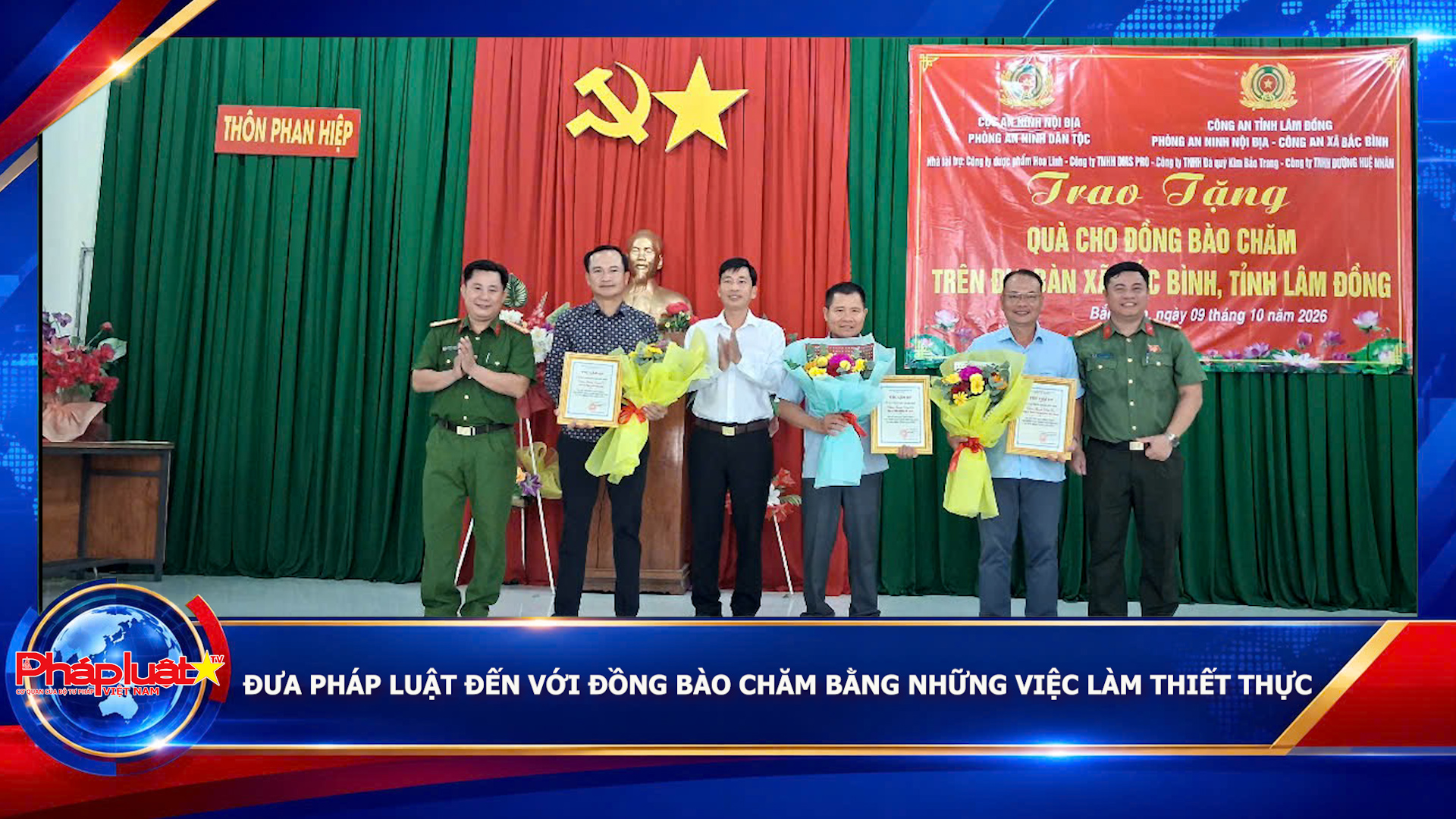 Đưa pháp luật đến với đồng bào Chăm bằng những việc làm thiết thực
