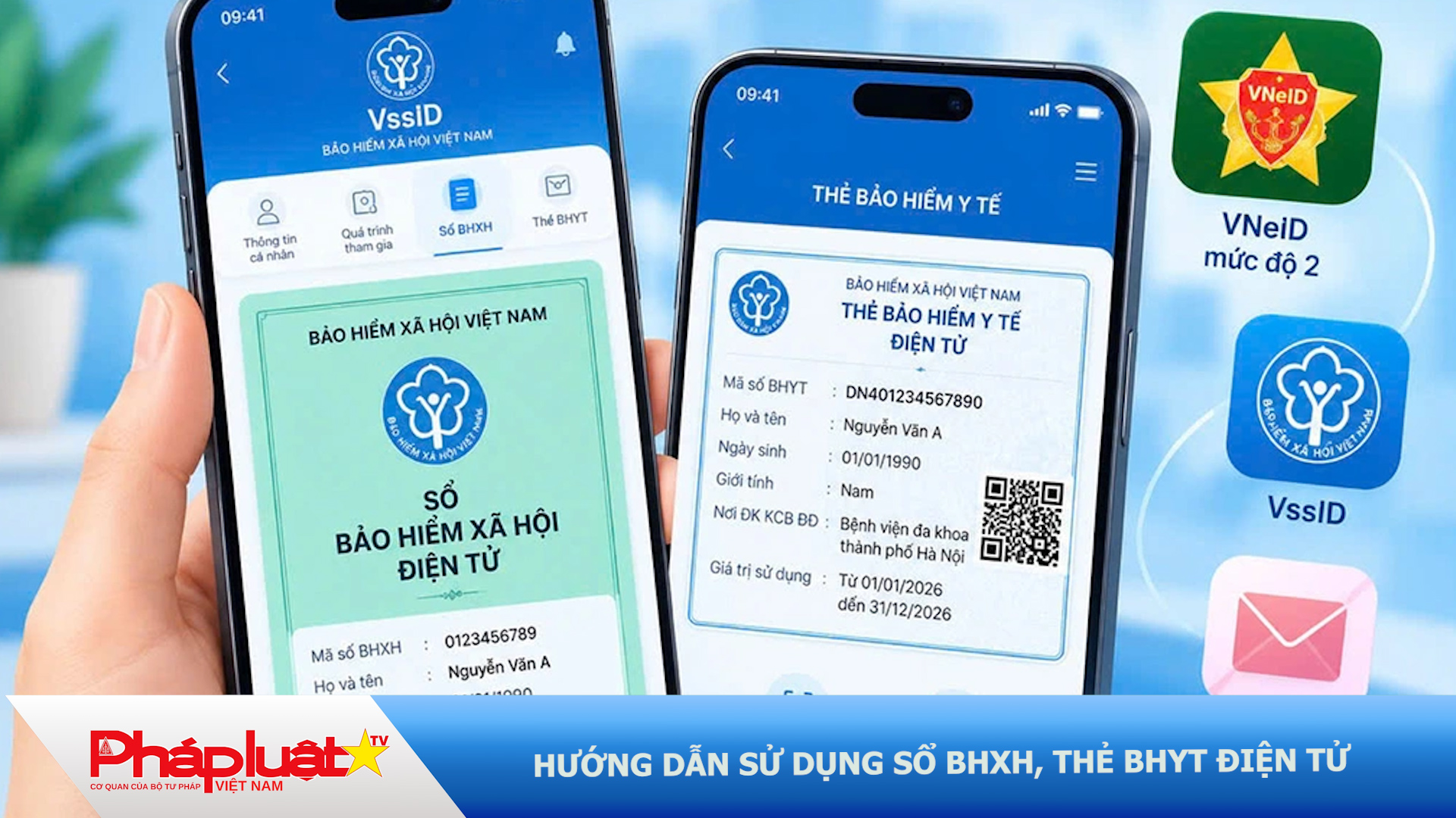 Hướng dẫn sử dụng sổ BHXH, thẻ BHYT điện tử