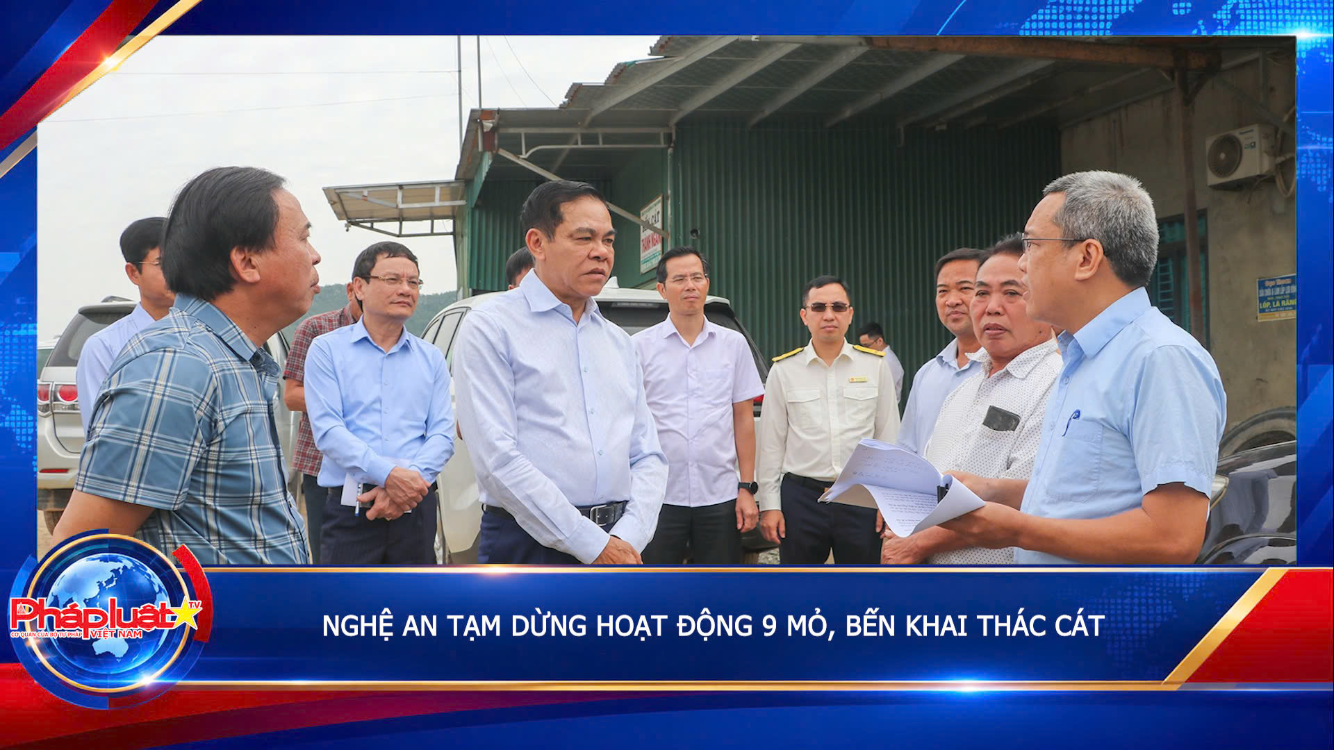 Nghệ An tạm dừng hoạt động 9 mỏ, bến khai thác cát
