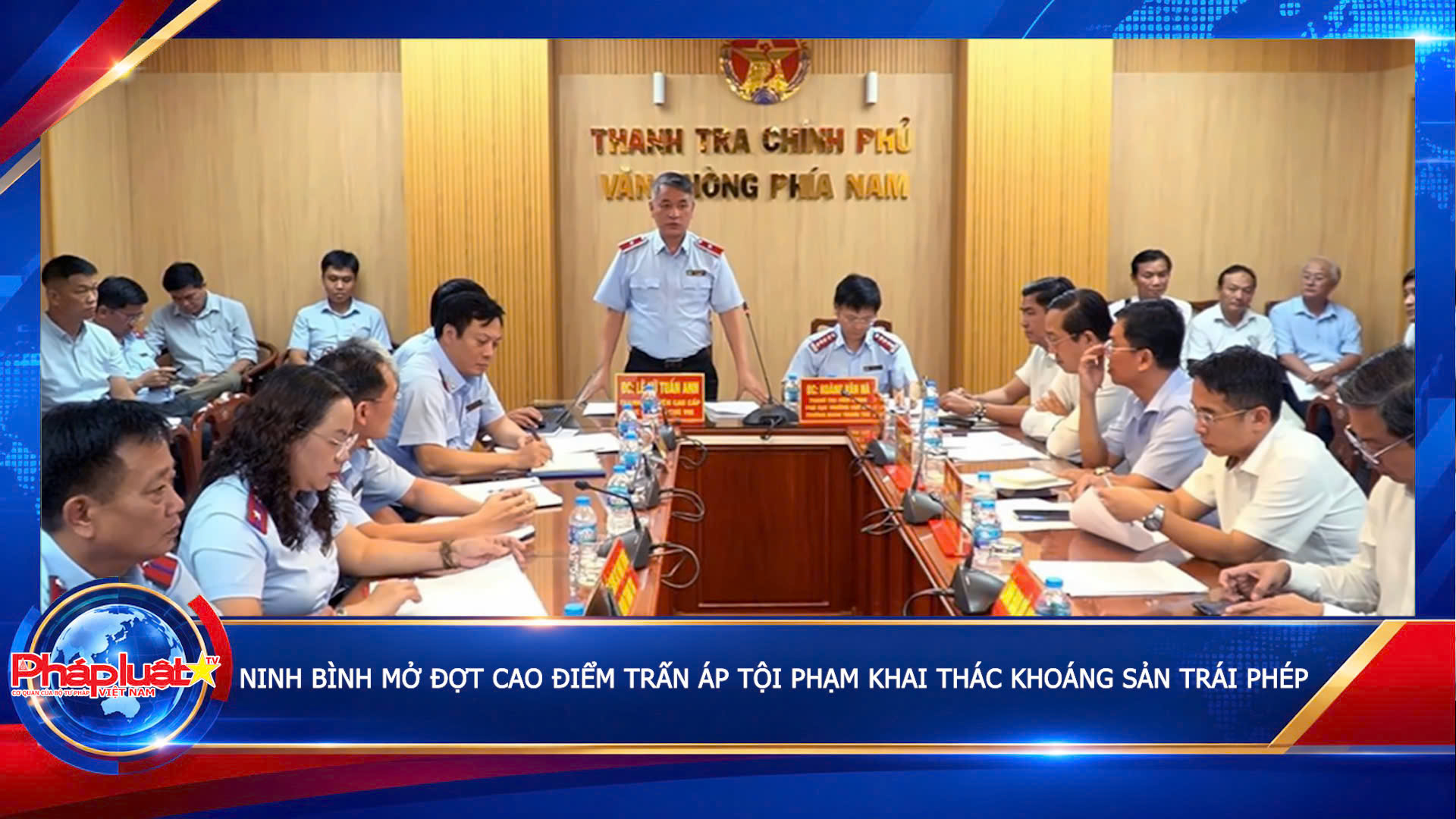 Ninh Bình mở đợt cao điểm trấn áp tội phạm khai thác khoáng sản trái phép