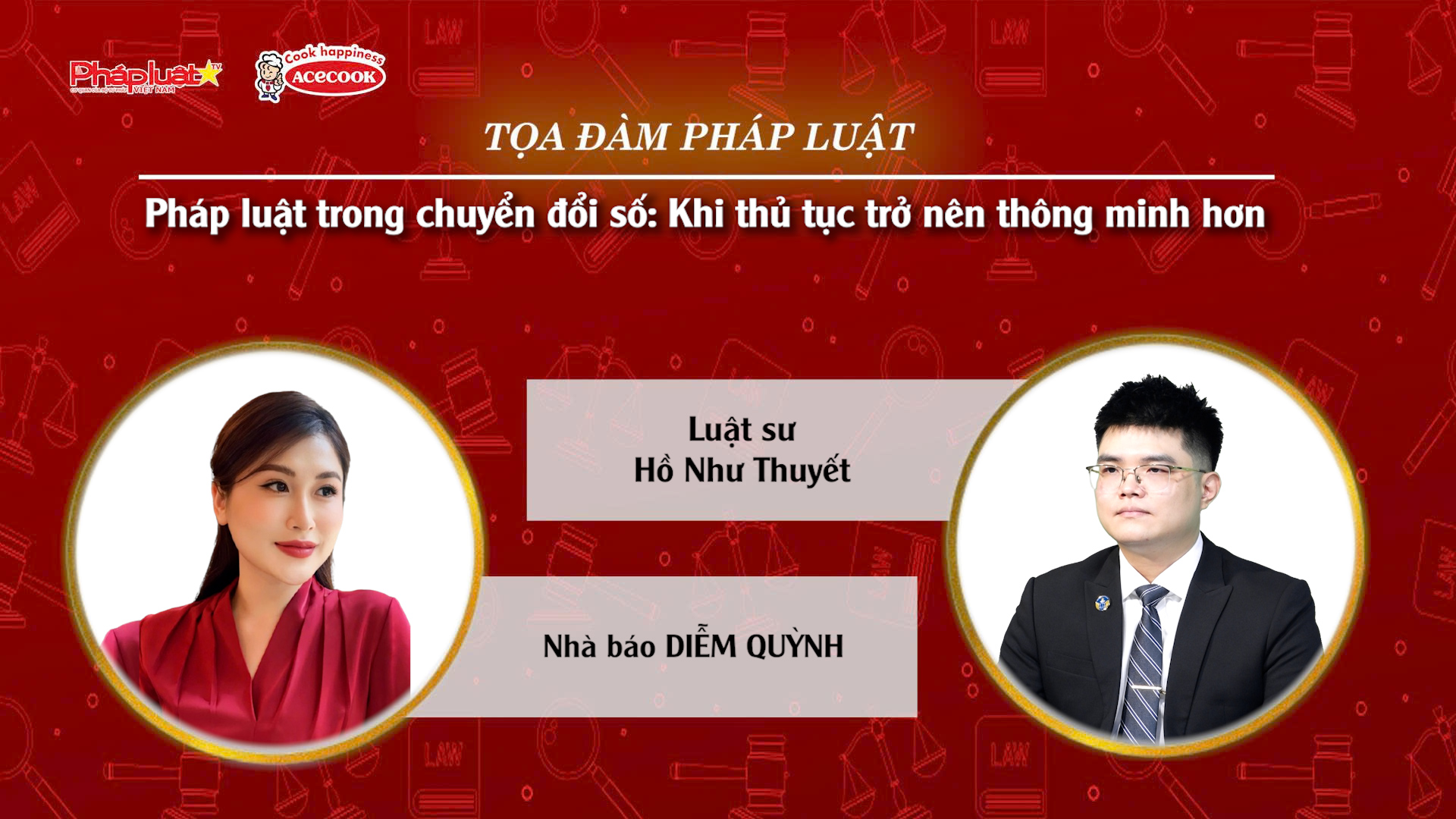 Tọa đàm Pháp Luật Trực Tuyến: Pháp luật trong chuyển đổi số: Khi thủ tục trở nên thông minh hơn
