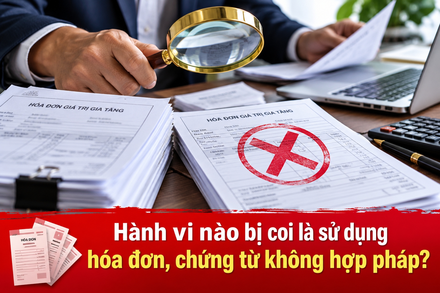 Nhịp cầu bạn đọc: Hành vi nào bị coi là sử dụng hóa đơn, chứng từ không hợp pháp?