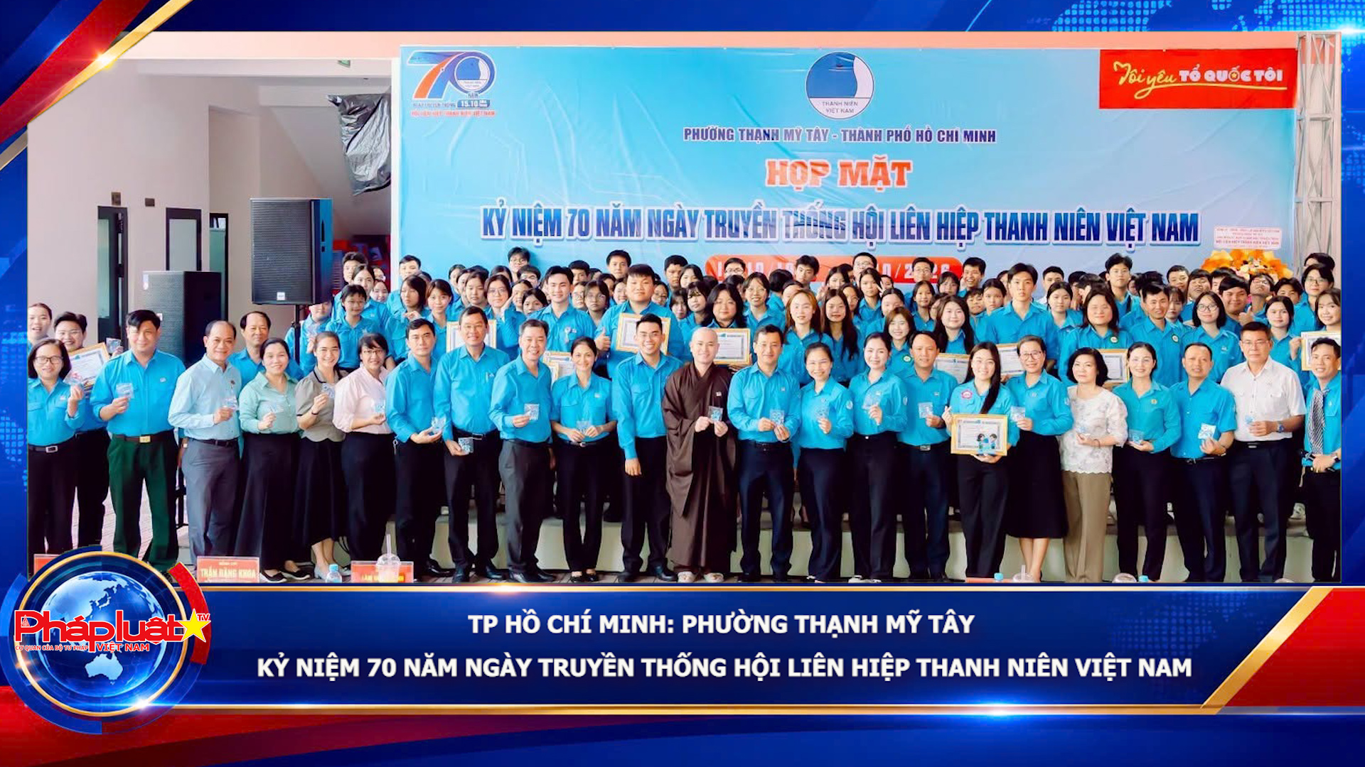 TP Hồ Chí Minh: Phường Thạnh Mỹ Tây kỷ niệm 70 năm Ngày truyền thống Hội Liên hiệp Thanh niên Việt Nam