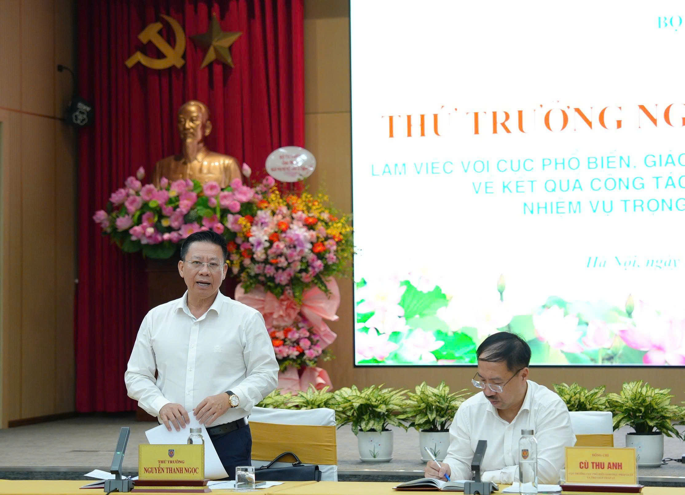 Đẩy mạnh ứng dụng trí tuệ nhân tạo trong quản lý, điều hành và cung cấp thông tin pháp luật