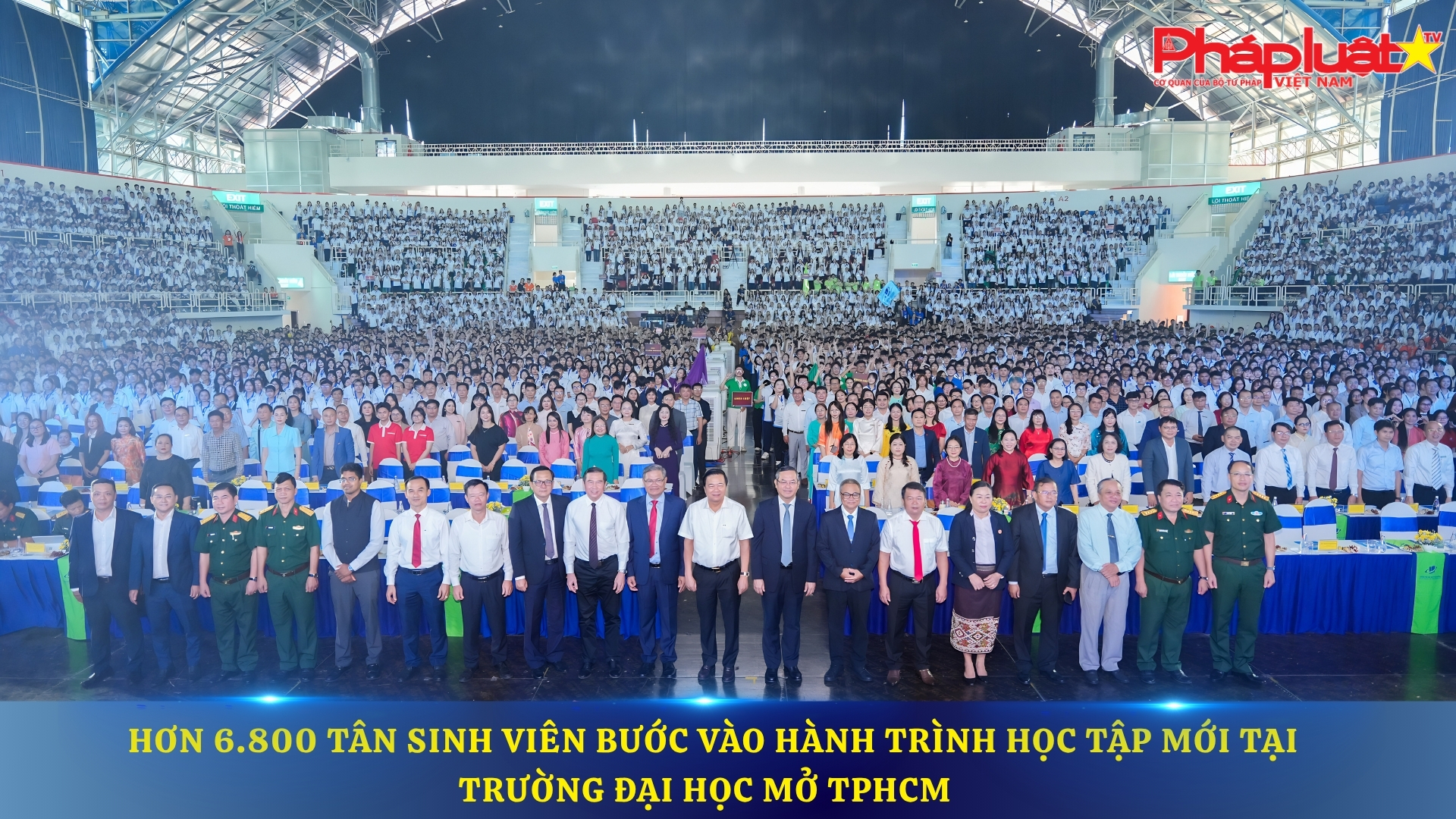 Hơn 6.800 tân sinh viên bước vào hành trình học tập mới tại Trường Đại học Mở TPHCM