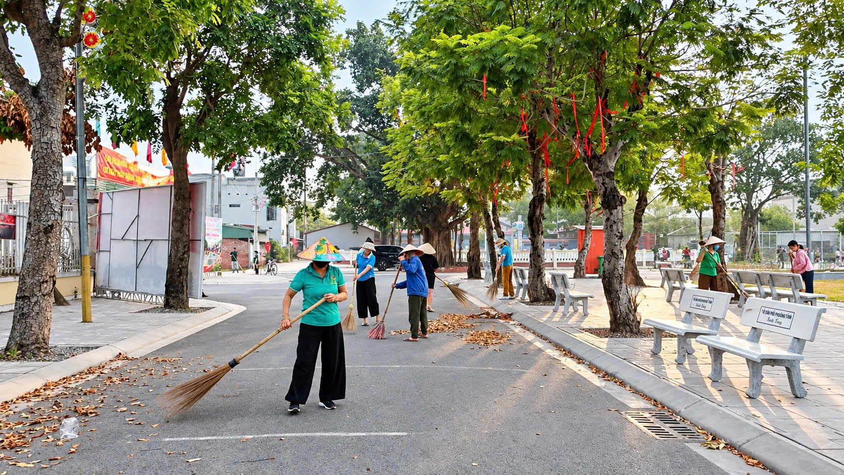 Khoác áo mới cho khu dân cư từ những việc làm thiết thực