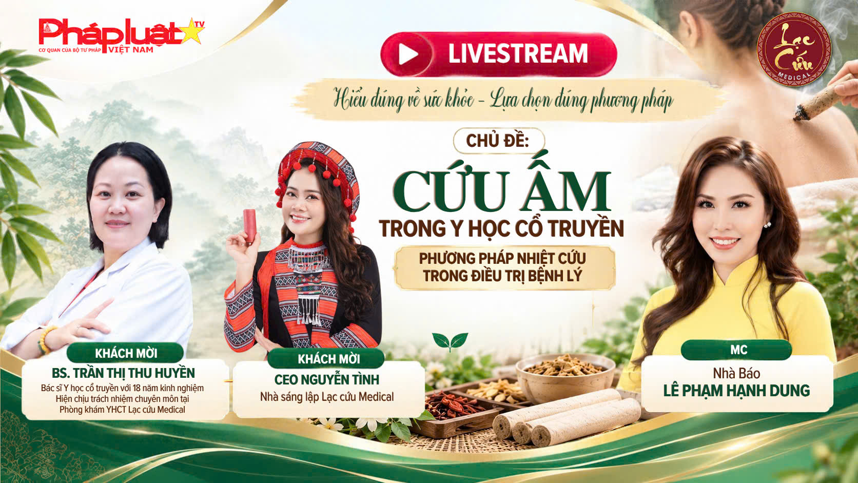 Giao lưu trực tuyến: “Cứu ấm trong y học cổ truyền – Phương pháp nhiệt cứu trong điều trị bệnh lý”