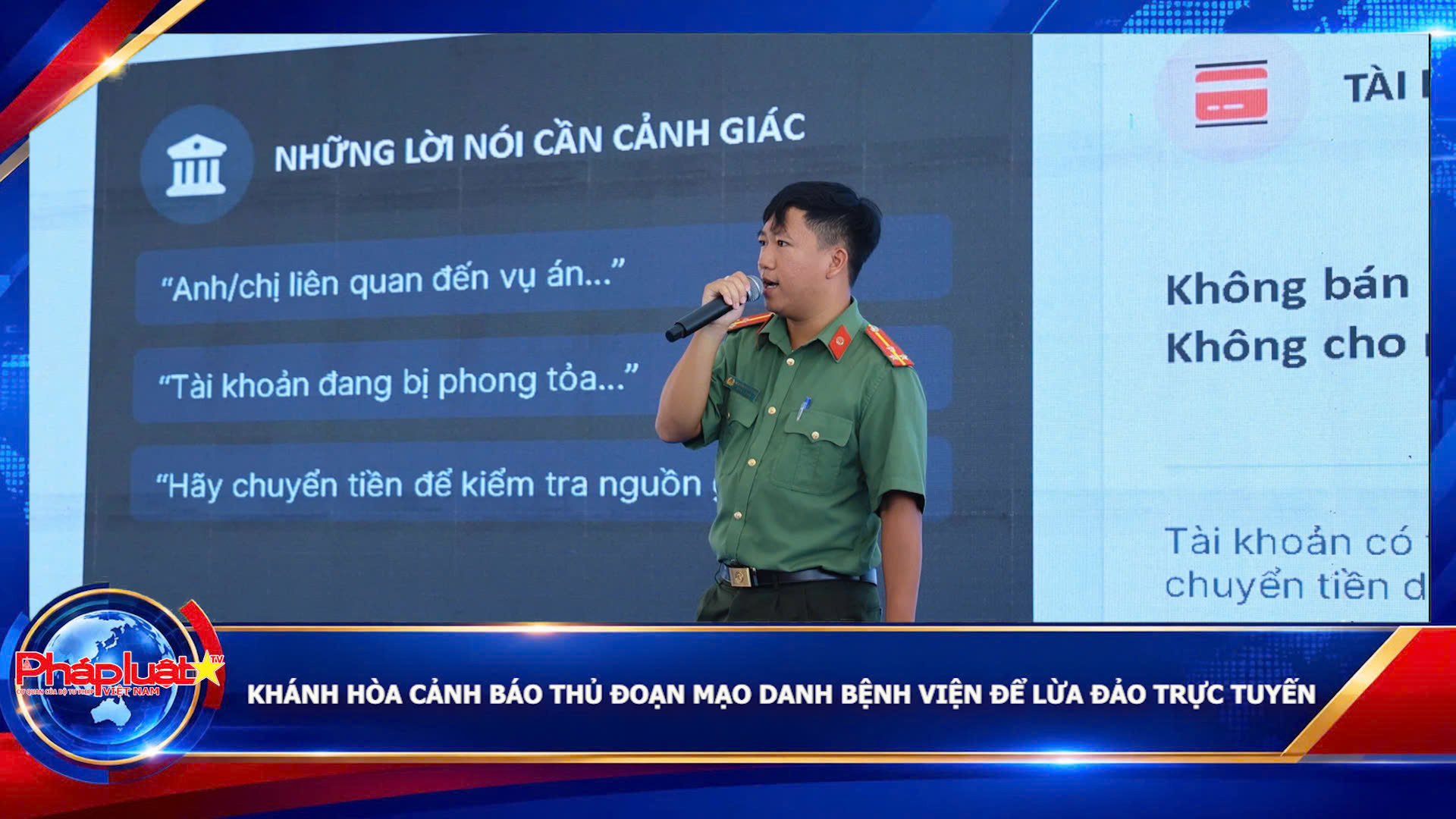 Khánh Hòa cảnh báo thủ đoạn mạo danh bệnh viện để lừa đảo trực tuyến