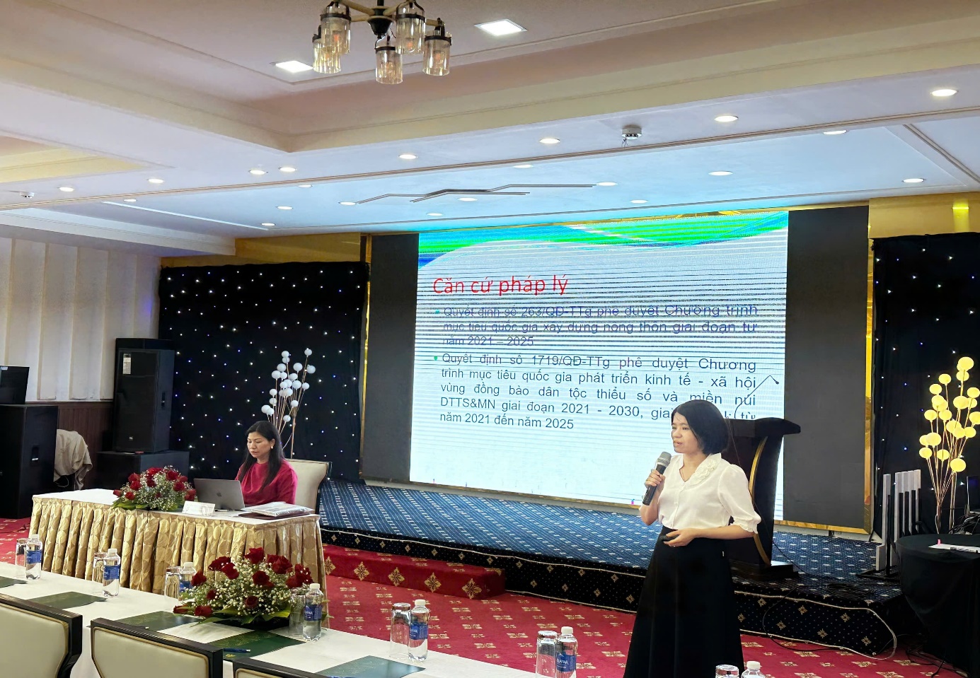 Bà Lê Thị Thúy, Giám đốc Trung tâm thông tin pháp luật và hỗ trợ, trợ giúp pháp lý (Cục PBGD&TGPL)